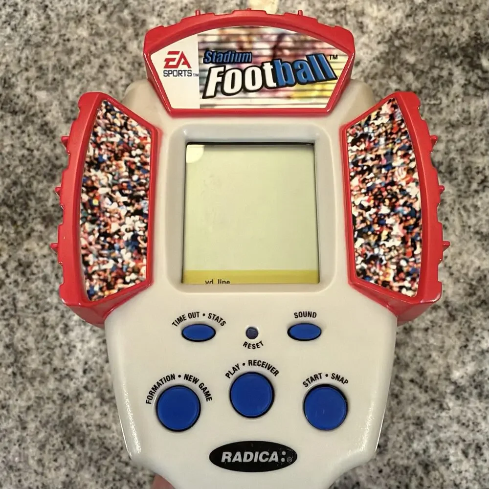 VINTAGE 2001 Radica EA Sports Stadium Football Handheld Electronic/Trigger Game